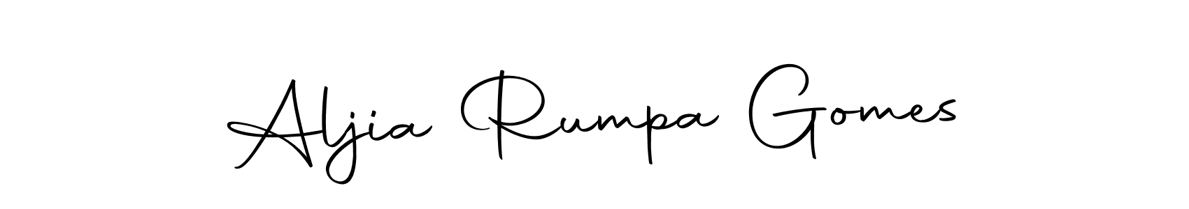 Best and Professional Signature Style for Aljia Rumpa Gomes. Autography-DOLnW Best Signature Style Collection. Aljia Rumpa Gomes signature style 10 images and pictures png