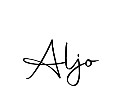 How to make Aljo signature? Autography-DOLnW is a professional autograph style. Create handwritten signature for Aljo name. Aljo signature style 10 images and pictures png