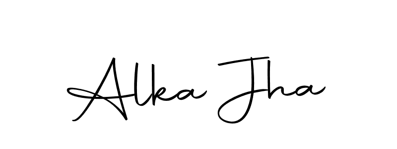 if you are searching for the best signature style for your name Alka Jha. so please give up your signature search. here we have designed multiple signature styles  using Autography-DOLnW. Alka Jha signature style 10 images and pictures png