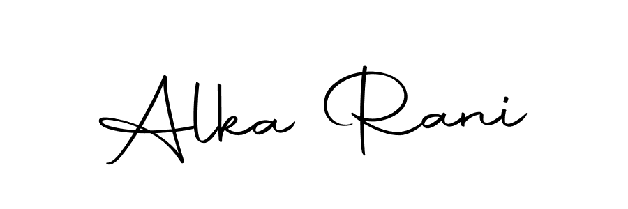 Here are the top 10 professional signature styles for the name Alka Rani. These are the best autograph styles you can use for your name. Alka Rani signature style 10 images and pictures png