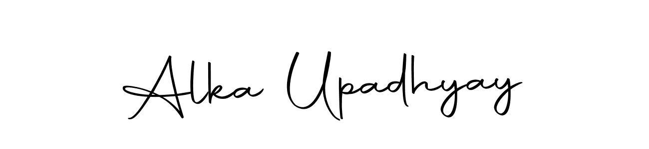 Here are the top 10 professional signature styles for the name Alka Upadhyay. These are the best autograph styles you can use for your name. Alka Upadhyay signature style 10 images and pictures png