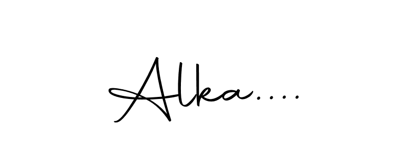 How to Draw Alka.... signature style? Autography-DOLnW is a latest design signature styles for name Alka..... Alka.... signature style 10 images and pictures png