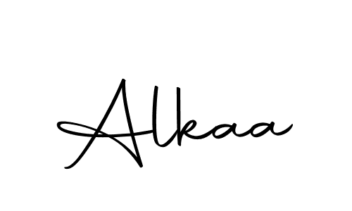 The best way (Autography-DOLnW) to make a short signature is to pick only two or three words in your name. The name Alkaa include a total of six letters. For converting this name. Alkaa signature style 10 images and pictures png