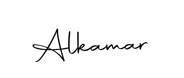 Make a beautiful signature design for name Alkamar. With this signature (Autography-DOLnW) style, you can create a handwritten signature for free. Alkamar signature style 10 images and pictures png