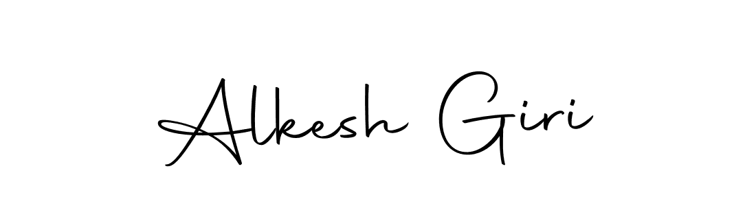 Design your own signature with our free online signature maker. With this signature software, you can create a handwritten (Autography-DOLnW) signature for name Alkesh Giri. Alkesh Giri signature style 10 images and pictures png