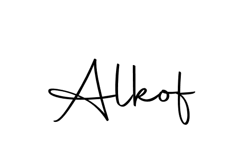 Make a beautiful signature design for name Alkof. Use this online signature maker to create a handwritten signature for free. Alkof signature style 10 images and pictures png