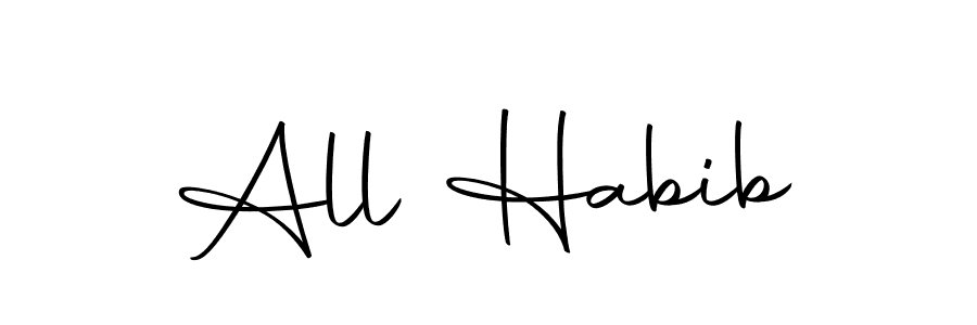 This is the best signature style for the All Habib name. Also you like these signature font (Autography-DOLnW). Mix name signature. All Habib signature style 10 images and pictures png