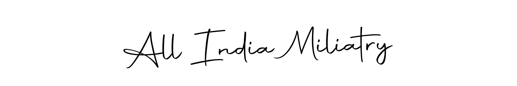 How to Draw All India Miliatry signature style? Autography-DOLnW is a latest design signature styles for name All India Miliatry. All India Miliatry signature style 10 images and pictures png