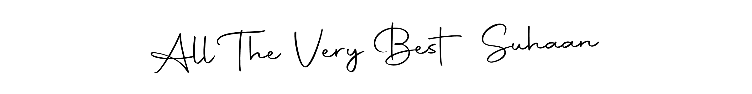 Here are the top 10 professional signature styles for the name All The Very Best Suhaan. These are the best autograph styles you can use for your name. All The Very Best Suhaan signature style 10 images and pictures png