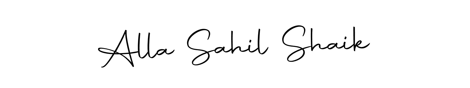 The best way (Autography-DOLnW) to make a short signature is to pick only two or three words in your name. The name Alla Sahil Shaik include a total of six letters. For converting this name. Alla Sahil Shaik signature style 10 images and pictures png