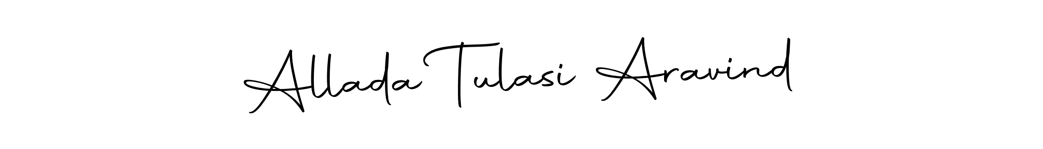 Make a beautiful signature design for name Allada Tulasi Aravind. With this signature (Autography-DOLnW) style, you can create a handwritten signature for free. Allada Tulasi Aravind signature style 10 images and pictures png