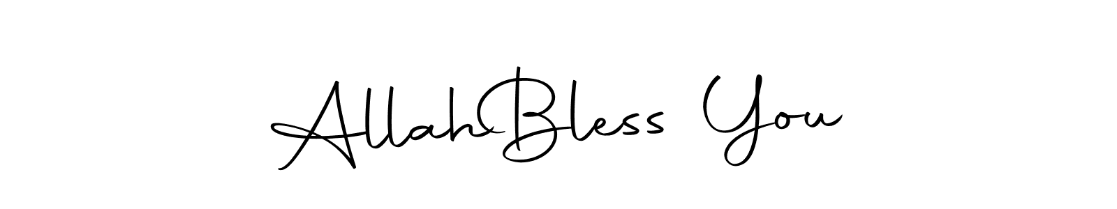 Allah  Bless You stylish signature style. Best Handwritten Sign (Autography-DOLnW) for my name. Handwritten Signature Collection Ideas for my name Allah  Bless You. Allah  Bless You signature style 10 images and pictures png