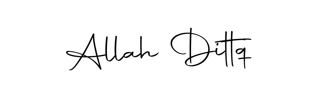 It looks lik you need a new signature style for name Allah Dittq. Design unique handwritten (Autography-DOLnW) signature with our free signature maker in just a few clicks. Allah Dittq signature style 10 images and pictures png