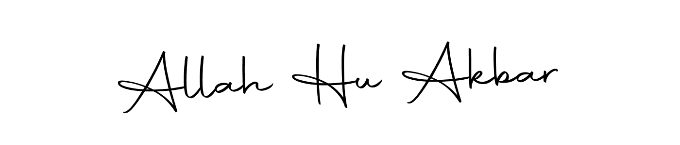 Create a beautiful signature design for name Allah Hu Akbar. With this signature (Autography-DOLnW) fonts, you can make a handwritten signature for free. Allah Hu Akbar signature style 10 images and pictures png