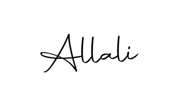 How to make Allali signature? Autography-DOLnW is a professional autograph style. Create handwritten signature for Allali name. Allali signature style 10 images and pictures png