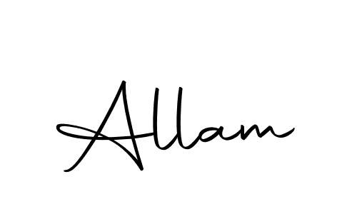 Allam stylish signature style. Best Handwritten Sign (Autography-DOLnW) for my name. Handwritten Signature Collection Ideas for my name Allam. Allam signature style 10 images and pictures png