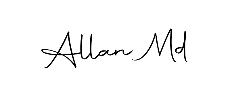 You can use this online signature creator to create a handwritten signature for the name Allan Md. This is the best online autograph maker. Allan Md signature style 10 images and pictures png