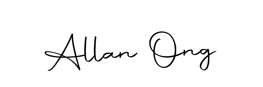 Use a signature maker to create a handwritten signature online. With this signature software, you can design (Autography-DOLnW) your own signature for name Allan Ong. Allan Ong signature style 10 images and pictures png