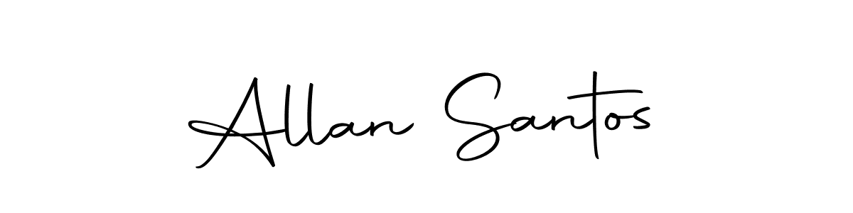Make a beautiful signature design for name Allan Santos. With this signature (Autography-DOLnW) style, you can create a handwritten signature for free. Allan Santos signature style 10 images and pictures png