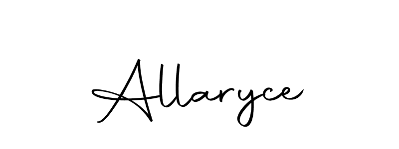 Allaryce stylish signature style. Best Handwritten Sign (Autography-DOLnW) for my name. Handwritten Signature Collection Ideas for my name Allaryce. Allaryce signature style 10 images and pictures png