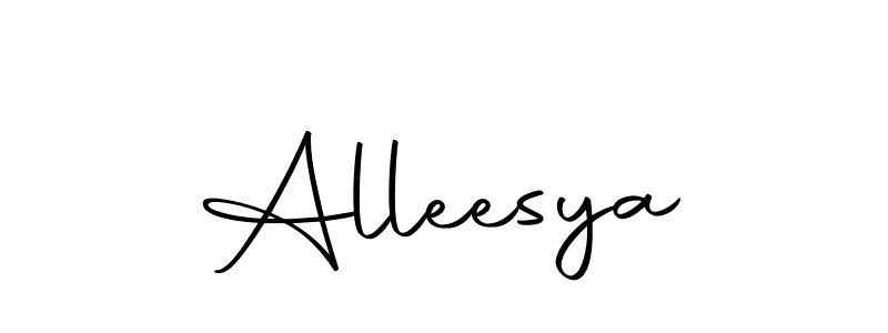 The best way (Autography-DOLnW) to make a short signature is to pick only two or three words in your name. The name Alleesya include a total of six letters. For converting this name. Alleesya signature style 10 images and pictures png