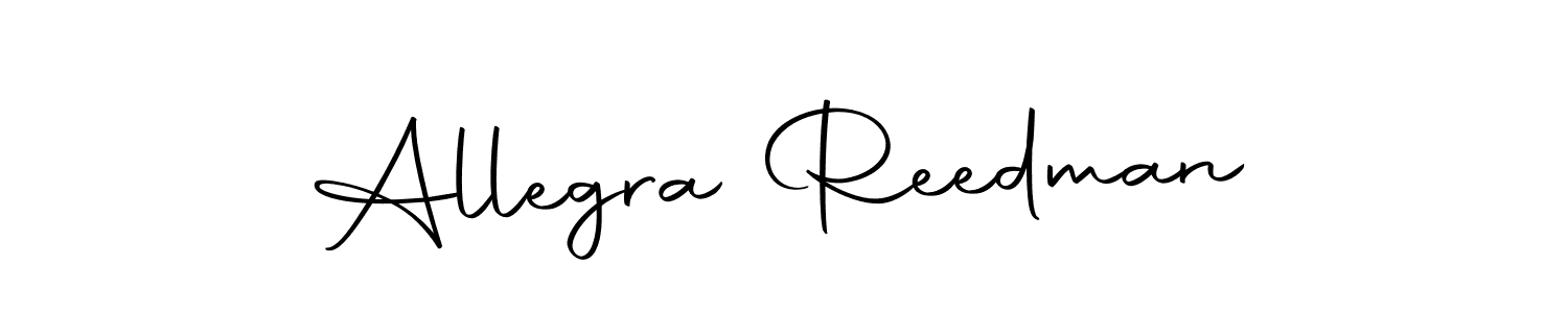 Make a beautiful signature design for name Allegra Reedman. With this signature (Autography-DOLnW) style, you can create a handwritten signature for free. Allegra Reedman signature style 10 images and pictures png