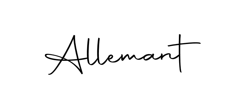 Also we have Allemant name is the best signature style. Create professional handwritten signature collection using Autography-DOLnW autograph style. Allemant signature style 10 images and pictures png