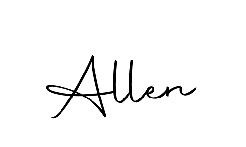 Also we have Allen name is the best signature style. Create professional handwritten signature collection using Autography-DOLnW autograph style. Allen signature style 10 images and pictures png