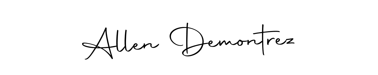 Make a short Allen Demontrez signature style. Manage your documents anywhere anytime using Autography-DOLnW. Create and add eSignatures, submit forms, share and send files easily. Allen Demontrez signature style 10 images and pictures png