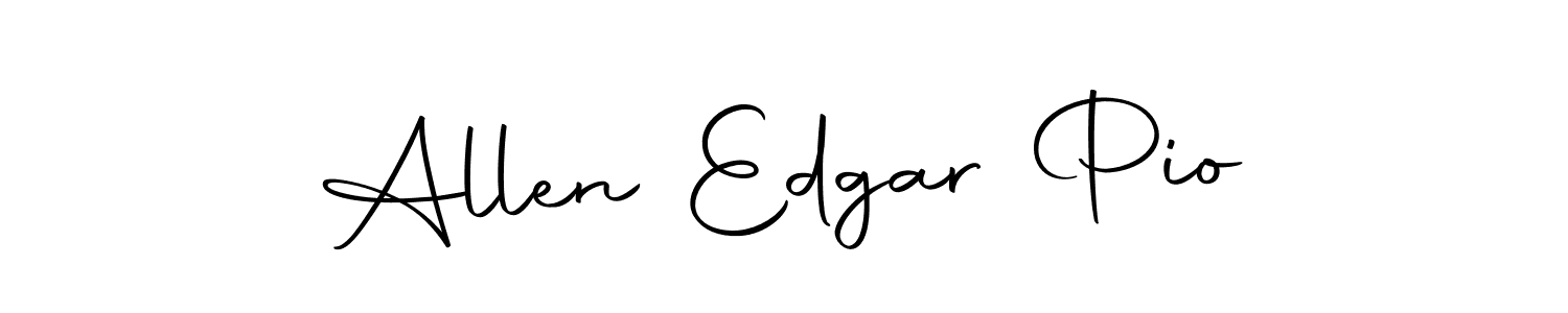 The best way (Autography-DOLnW) to make a short signature is to pick only two or three words in your name. The name Allen Edgar Pio include a total of six letters. For converting this name. Allen Edgar Pio signature style 10 images and pictures png