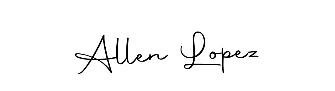 Similarly Autography-DOLnW is the best handwritten signature design. Signature creator online .You can use it as an online autograph creator for name Allen Lopez. Allen Lopez signature style 10 images and pictures png