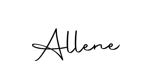 Also we have Allene name is the best signature style. Create professional handwritten signature collection using Autography-DOLnW autograph style. Allene signature style 10 images and pictures png