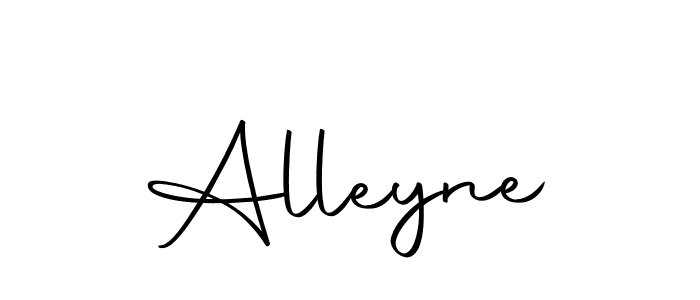 Design your own signature with our free online signature maker. With this signature software, you can create a handwritten (Autography-DOLnW) signature for name Alleyne. Alleyne signature style 10 images and pictures png