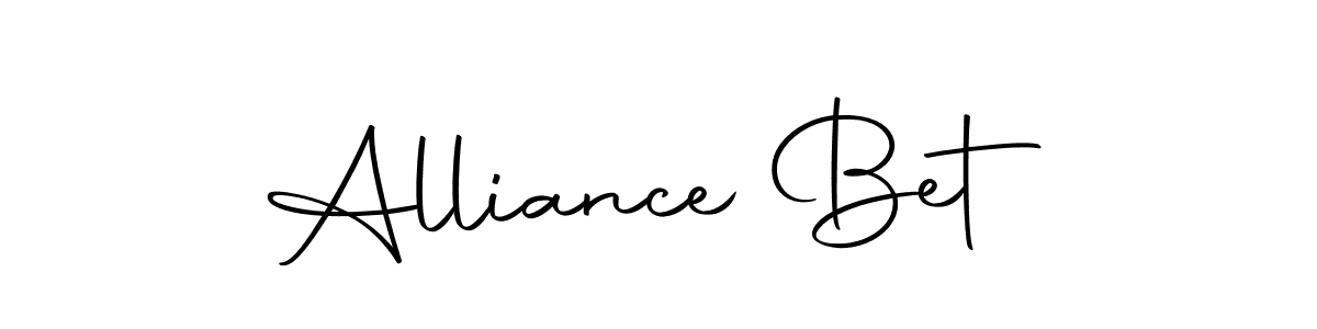 Create a beautiful signature design for name Alliance Bet. With this signature (Autography-DOLnW) fonts, you can make a handwritten signature for free. Alliance Bet signature style 10 images and pictures png