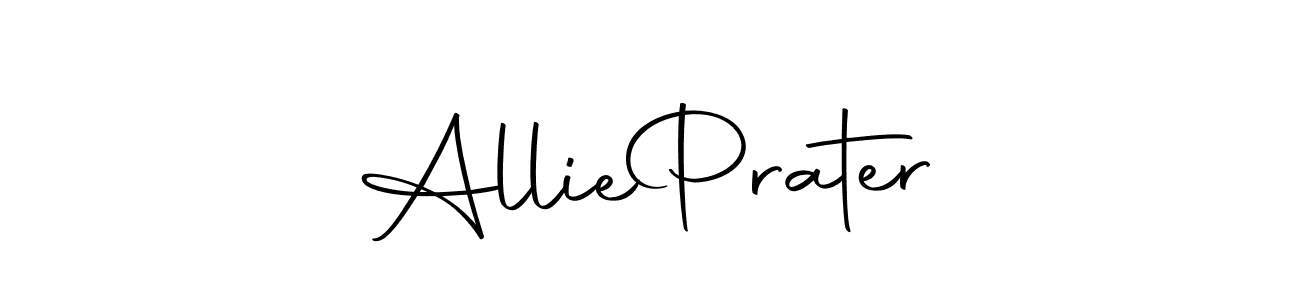 The best way (Autography-DOLnW) to make a short signature is to pick only two or three words in your name. The name Allie  Prater include a total of six letters. For converting this name. Allie  Prater signature style 10 images and pictures png
