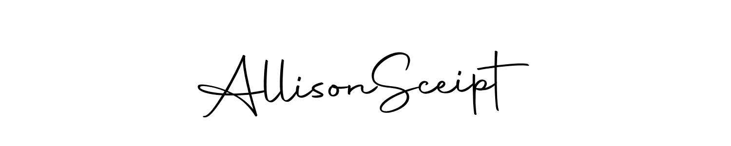 See photos of Allison  Sceipt official signature by Spectra . Check more albums & portfolios. Read reviews & check more about Autography-DOLnW font. Allison  Sceipt signature style 10 images and pictures png