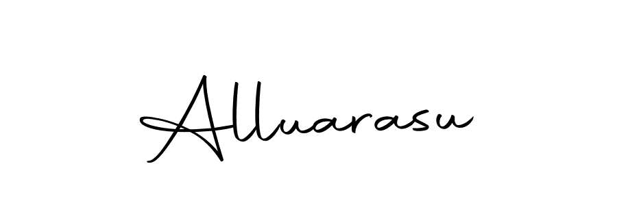 You can use this online signature creator to create a handwritten signature for the name Alluarasu. This is the best online autograph maker. Alluarasu signature style 10 images and pictures png