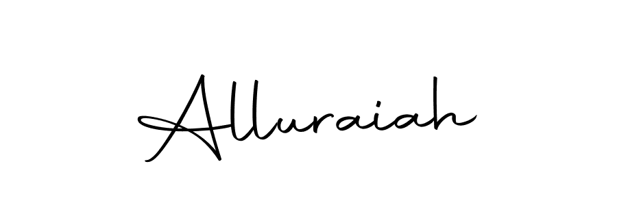 if you are searching for the best signature style for your name Alluraiah. so please give up your signature search. here we have designed multiple signature styles  using Autography-DOLnW. Alluraiah signature style 10 images and pictures png