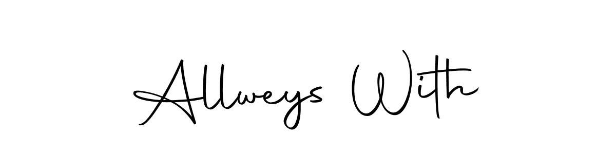 How to make Allweys With signature? Autography-DOLnW is a professional autograph style. Create handwritten signature for Allweys With name. Allweys With signature style 10 images and pictures png