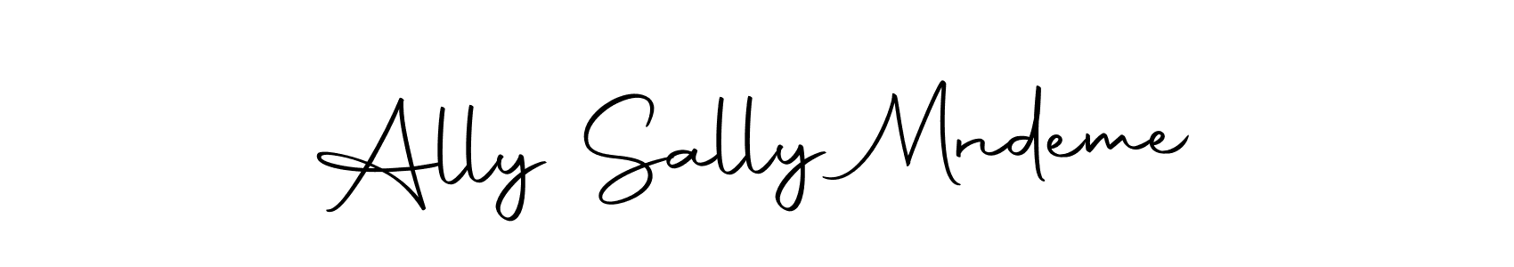 Make a beautiful signature design for name Ally Sally Mndeme. Use this online signature maker to create a handwritten signature for free. Ally Sally Mndeme signature style 10 images and pictures png
