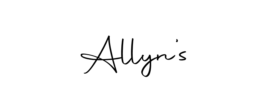 How to make Allyn’s name signature. Use Autography-DOLnW style for creating short signs online. This is the latest handwritten sign. Allyn’s signature style 10 images and pictures png