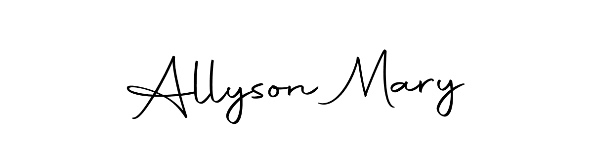 Check out images of Autograph of Allyson Mary name. Actor Allyson Mary Signature Style. Autography-DOLnW is a professional sign style online. Allyson Mary signature style 10 images and pictures png