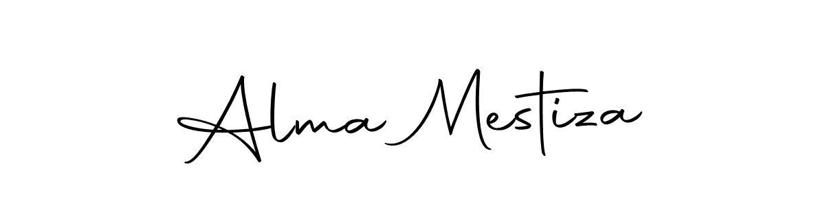 How to make Alma Mestiza signature? Autography-DOLnW is a professional autograph style. Create handwritten signature for Alma Mestiza name. Alma Mestiza signature style 10 images and pictures png