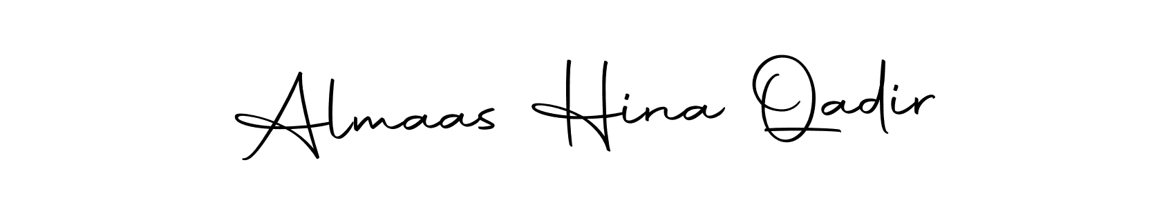 Make a short Almaas Hina Qadir signature style. Manage your documents anywhere anytime using Autography-DOLnW. Create and add eSignatures, submit forms, share and send files easily. Almaas Hina Qadir signature style 10 images and pictures png