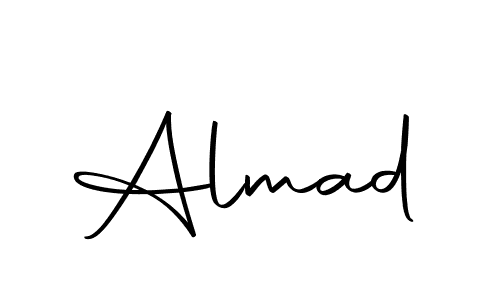 The best way (Autography-DOLnW) to make a short signature is to pick only two or three words in your name. The name Almad include a total of six letters. For converting this name. Almad signature style 10 images and pictures png
