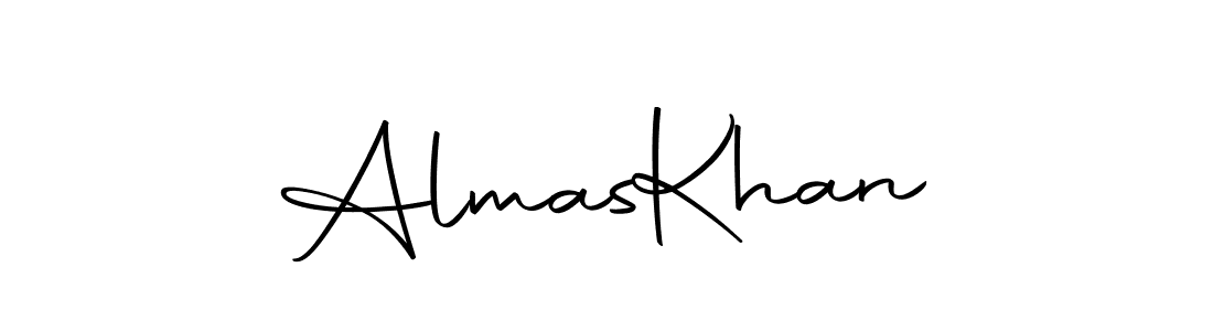 The best way (Autography-DOLnW) to make a short signature is to pick only two or three words in your name. The name Almas  Khan include a total of six letters. For converting this name. Almas  Khan signature style 10 images and pictures png