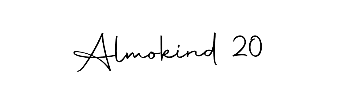 Make a beautiful signature design for name Almokind 20. With this signature (Autography-DOLnW) style, you can create a handwritten signature for free. Almokind 20 signature style 10 images and pictures png
