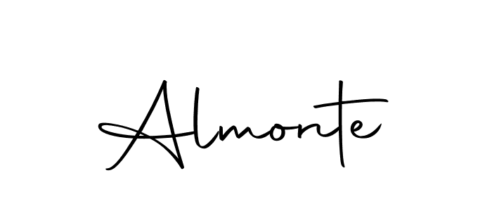 Create a beautiful signature design for name Almonte. With this signature (Autography-DOLnW) fonts, you can make a handwritten signature for free. Almonte signature style 10 images and pictures png