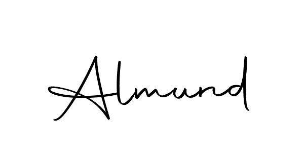 How to make Almund name signature. Use Autography-DOLnW style for creating short signs online. This is the latest handwritten sign. Almund signature style 10 images and pictures png