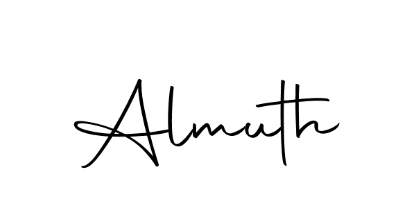 Design your own signature with our free online signature maker. With this signature software, you can create a handwritten (Autography-DOLnW) signature for name Almuth. Almuth signature style 10 images and pictures png
